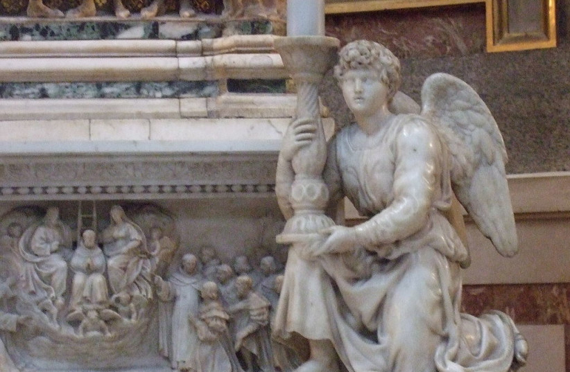  An angel sculpted my Michelangelo (Illustrative). (credit: Wikimedia Commons)