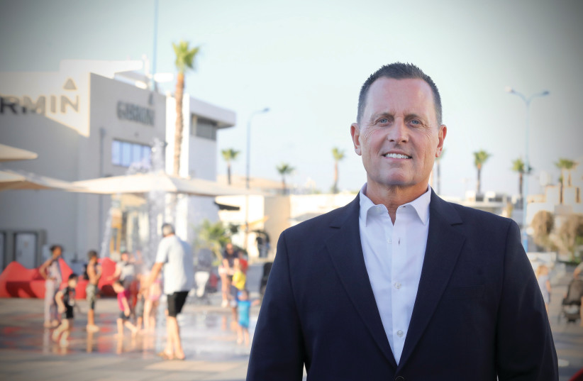  RICHARD GRENELL: I want US-Israel relations to not be dependent upon conflicts of the need for military support. (photo credit: MARC ISRAEL SELLEM/THE JERUSALEM POST)