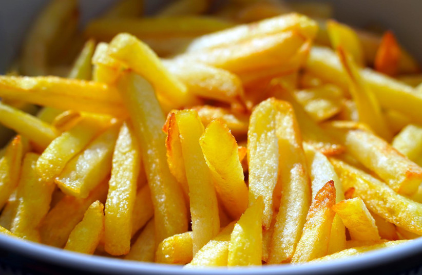  Illustrative image of french fries.  (photo credit: PIXABAY)