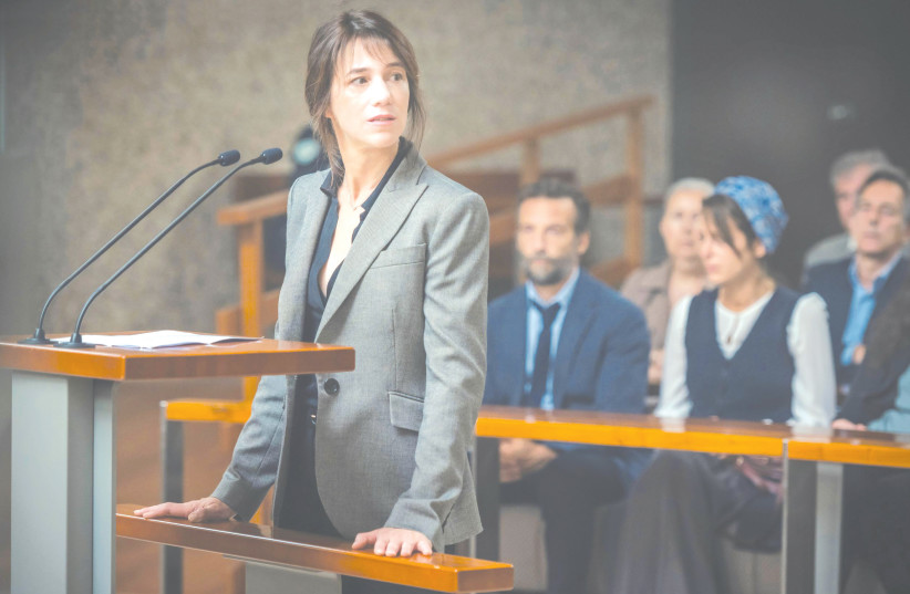 CHARLOTTE GAINSBOURG in a scene from ‘The Accusation.’ (photo credit: Jerome Prebois/Curiosa Films/Films Sous)