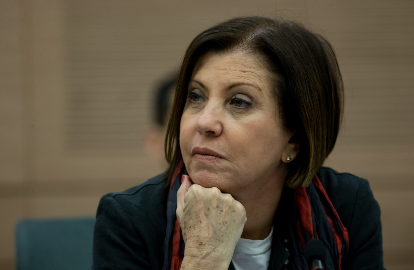   Zahava Gal attends a Constitution, Law, and Justice, Committee meeting in the Israeli parliament on February 23, 2016.  (photo credit: YONATAN SINDEL/FLASH90)