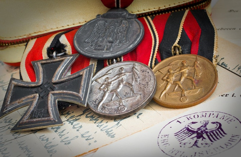  A collection of Nazi memorabilia  (photo credit: RAWPIXEL)