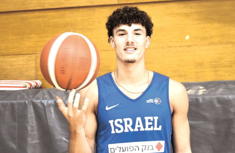  NOAM YAACOV has honed his skills in France as part of Villeurbanne’s youth department, and he will look to lead Israel in the Under-18 European Championships (photo credit: YEHUDA HALICKMAN)