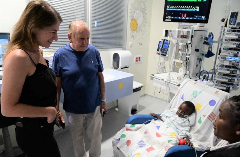 The new pediatric intensive care unit at Wolfson Medical Center (photo credit: SAVE A CHILD'S HEART)