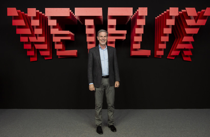  CEO Of Netflix, Reed Hastings, attends the red carpet during the Netflix presentation party at the Invernadero del Palacio de Cristal de la Arganzuela on April 4, 2019 in Madrid, Spain. (credit:  JUAN NAHARRO GIMENEZ/GETTY IMAGES/TNS)