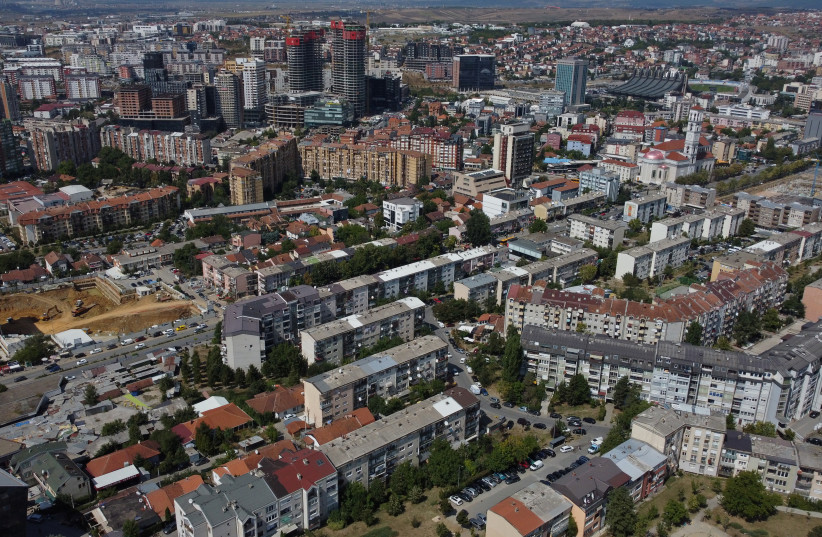 A general view shows the city of Pristina, Kosovo, September 6, 2021. (credit: REUTERS/FATOS BYTYCI)