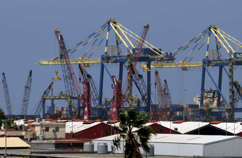  A view of the port of Tripoli, Lebanon, August 6, 2020. (credit: OMAR IBRAHIM / REUTERS)