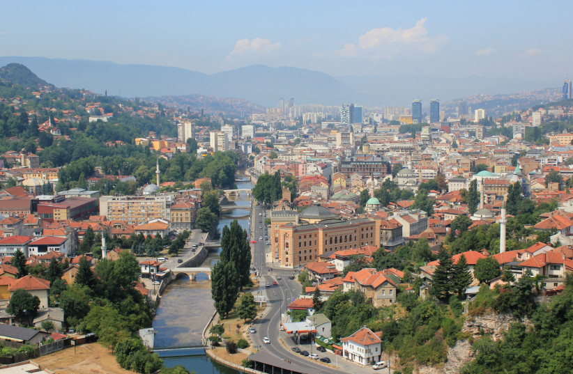 Sarajevo, Bosnia and Herzegovina (photo credit: JULIAN NYČA/CC BY-SA 4.0 (https://creativecommons.org/licenses/by-sa/4.0)/VIA WIKIMEDIA COMMONS)