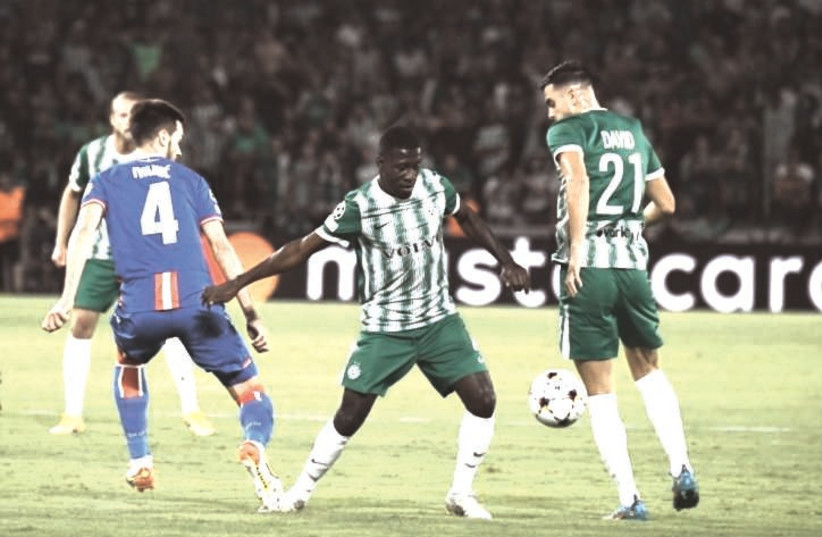  MACCABI HAIFA beat Red Star Belgrade 3-2 on Wednesday night at home in the first leg of their Champions League Play-Off duel. (photo credit: Maccabi Haifa/Courtesy)