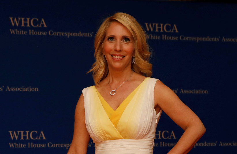 CNN correspondent Dana Bash arrives on the red carpet at the White House Correspondents' Association dinner in Washington, US, April 28, 2018. (credit: REUTERS/AARON P. BERNSTEIN)