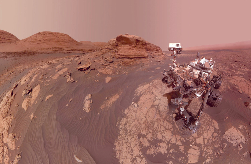  NASA’s Mars Curiosity rover contains Israeli technology onboard. (credit: NASA/JPL)