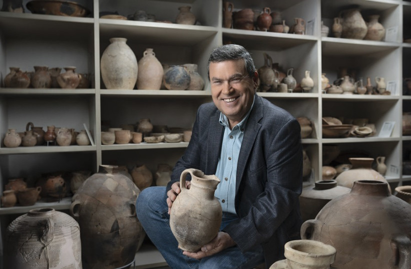  PROF. ODED LIPSCHITS: ‘Being an archaeologist is like being the conductor of an orchestra.’  (credit: DAVID SALEM)