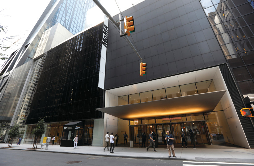  THE MAIN entrance of the Museum of Modern Art (MoMA).  (photo credit: Mike Segar/Reuters)