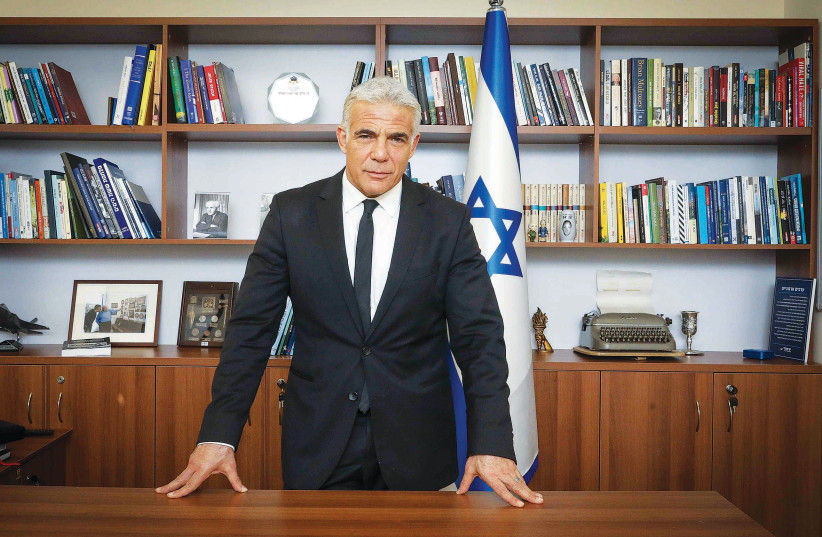  PRIME MINISTER Yair Lapid  (credit: MARC ISRAEL SELLEM/THE JERUSALEM POST)