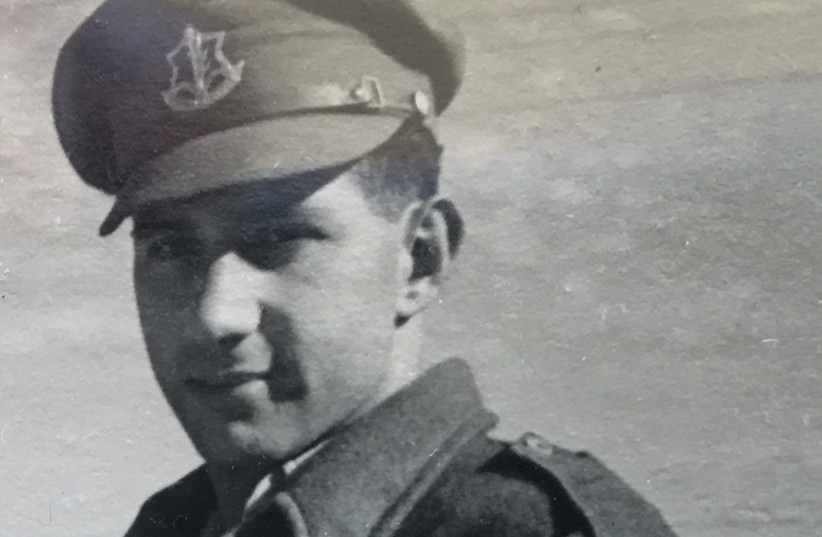 Avraham Perlmutter in uniform during Israel's War of Independence (photo credit: PERLMUTTER FAMILY)