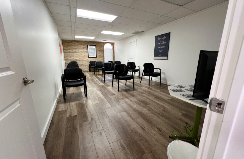  A view of an empty waiting room that was once used for overflow of patients inside Tulsa Women's Clinic, Tulsa, Oklahoma, US June 20, 2022. (credit: REUTERS/LILIANA SALGADO)