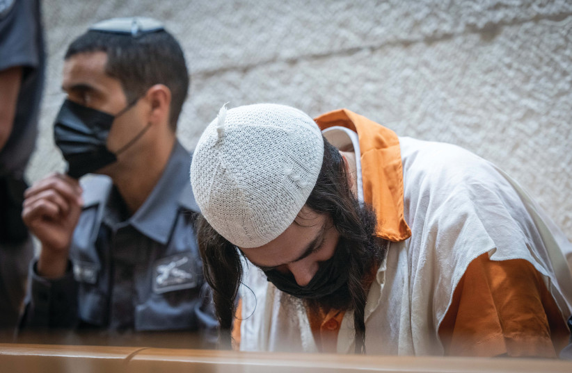  AMIRAM BEN-ULIEL attends a hearing on his appeal, at the Supreme Court in Jerusalem, earlier this year. (photo credit: YONATAN SINDEL/FLASH90)
