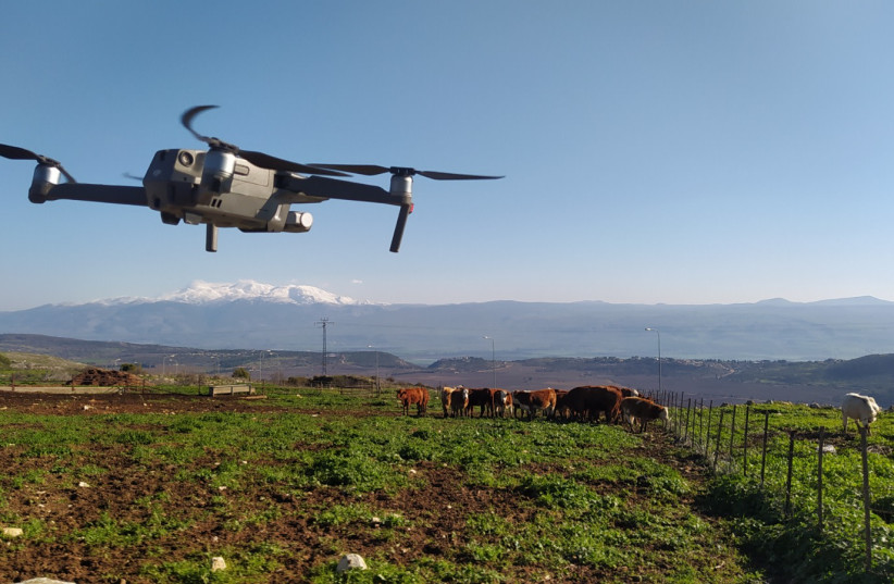  The automatic drones that can replace the Israeli farmer (photo credit: BEEFREE AGRO)