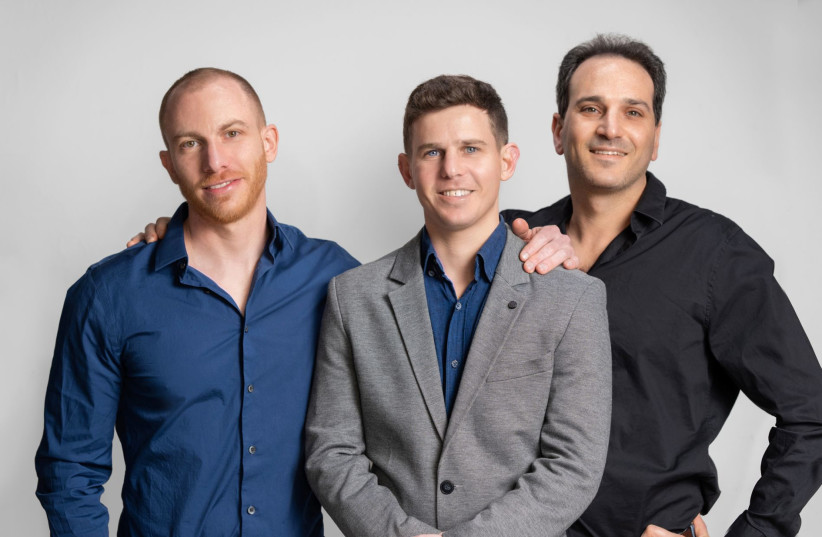 Mermade founders from left to right – Dr. Tomer Halevy, Daniel Einhorn and Dr. Rotem Kadir. (credit: OFIR HAREL)