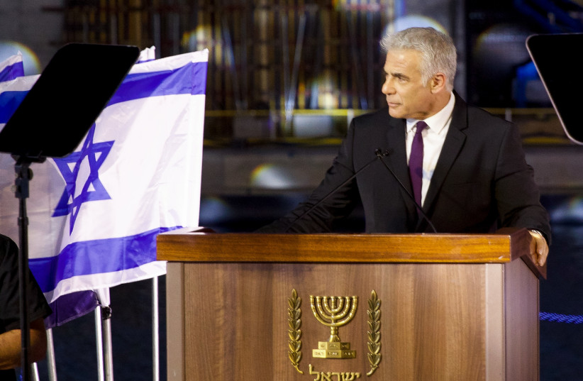 Israel wants two-state solution to Palestinian conflict, Lapid to tell UN