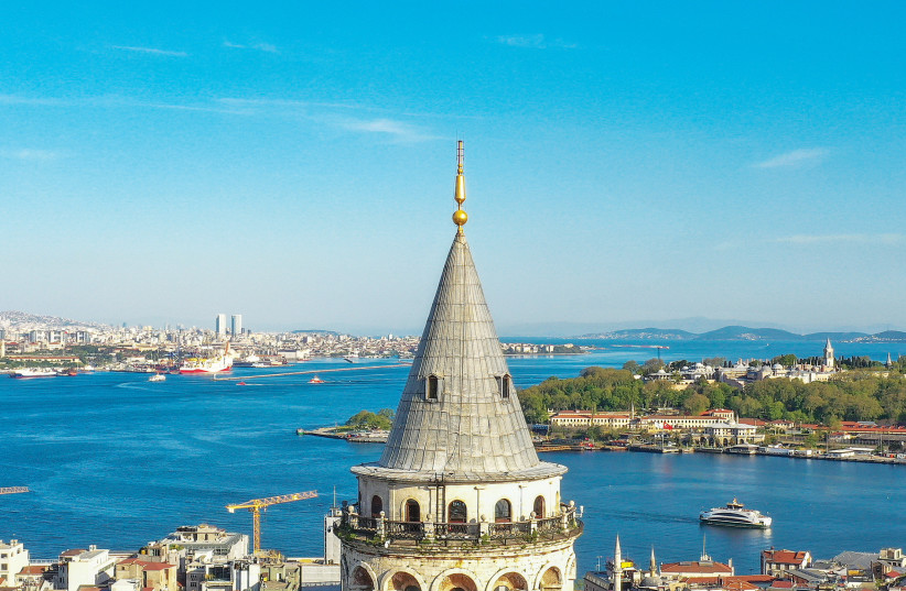 Istanbul's Galata tower (credit: NERIA BARR)