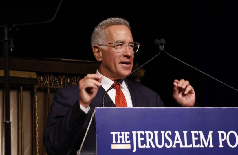  Sylvan Adams at the Jerusalem Post Conference in New York, September 12, 2022 (credit: MARC ISRAEL SELLEM)