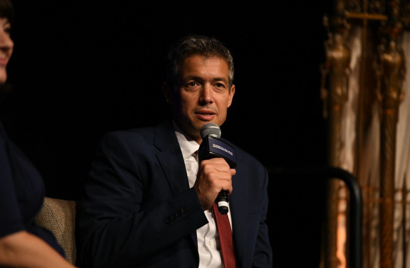  Communications Minister Yoaz Hendel at the Jerusalem Post Conference in New York, September 12, 2022 (photo credit: CLINT SPAULDING)