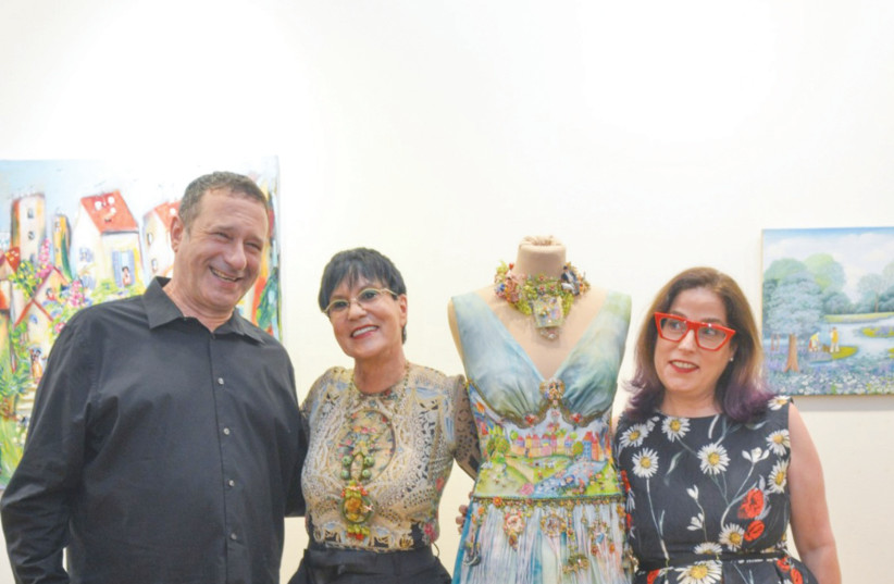  FROM LEFT: Fashion designers Yaron Minkowski, Michal Negrin and Hila Maoz.  (credit: SHAI BEN EFRAIM)