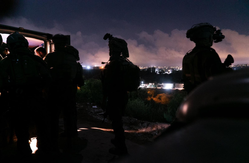  IDF troops carrying out operations in the West Bank overnight, September 14, 2022 (credit: IDF SPOKESPERSON'S UNIT)