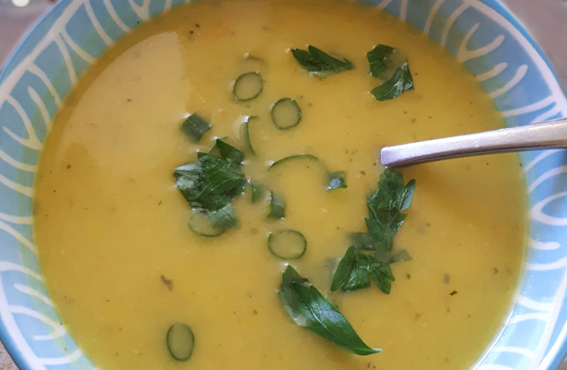  Simanim soup (credit: HENNY SHOR)