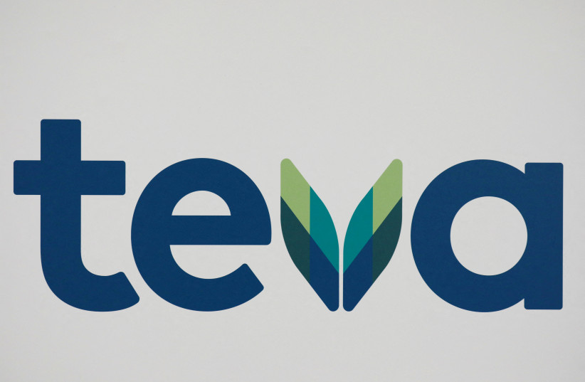  The logo of Teva Pharmaceutical Industries is seen in Tel Aviv, Israel February 19, 2019. (photo credit: REUTERS/AMIR COHEN)