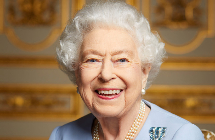  A handout photo of Queen Elizabeth photographed at Windsor Castle, Britain in May 2022 issued by Buckingham Palace on September 18, 2022.  (credit: ROYAL HOUSEHOLD/RANALD MACKECHNIE/HANDOUT VIA REUTERS)