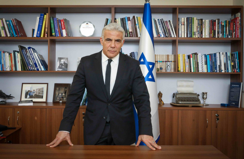  Yair Lapid, the prime minister of Israel. (photo credit: MARC ISRAEL SELLEM)