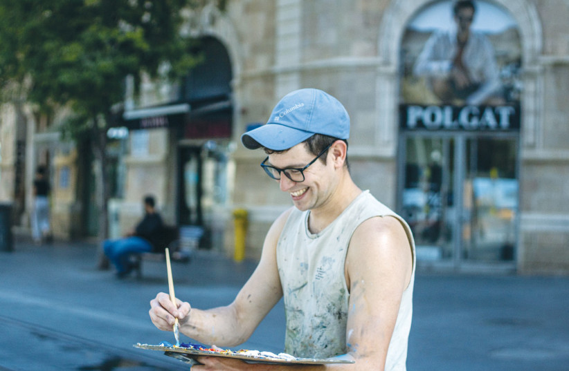  MATAN SACOFSKY presents 50 shades of gold at a new exhibition. (photo credit: MATAN SACOFSKY)