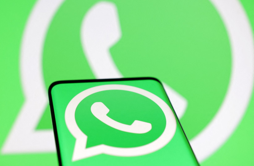 WhatsApp logo is seen in this illustration taken August 22, 2022. (photo credit: REUTERS/DADO RUVIC/ILLUSTRATION)
