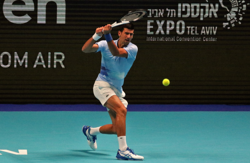  Novak Djokovic  (photo credit: ORI LEWIS)