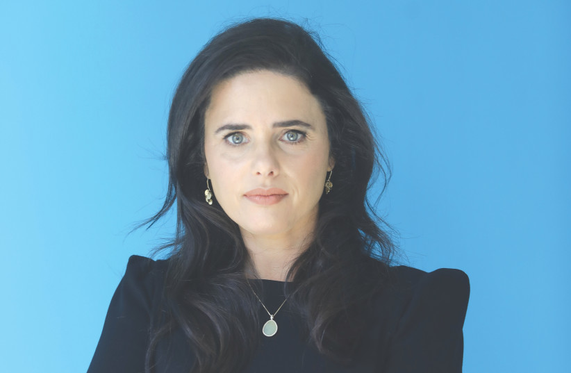  AYELET SHAKED: Resigning would be a populist and irresponsible move (credit: MARC ISRAEL SELLEM/THE JERUSALEM POST)