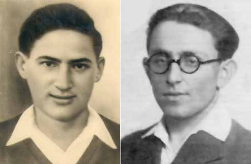  Private Binyamin Aryeh (York) Eisenberg (left) and Private Yitzhak Rubinstein (right) were KIA in 1948, the battle of Kibbutz Yad Mordechai. (photo credit: IDF SPOKESPERSON'S UNIT)