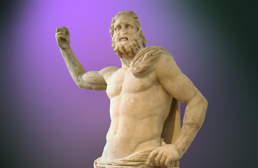 Poseidon. National Archaeological Museum of Athens (photo credit: RICARDO ANDRÉ FRANTZ/CC BY-SA 3.0 (https://creativecommons.org/licenses/by-sa/3.0)/VIA WIKIMEDIA)