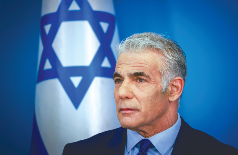  PRIME MINISTER Yair Lapid and opposition leader Benjamin Netanyahu have opposing views of the Lebanon maritime agreement. Will the voters care on November 1? (photo credit: Avshalom Sassoni/Olivier Fitoussi/Flash90)