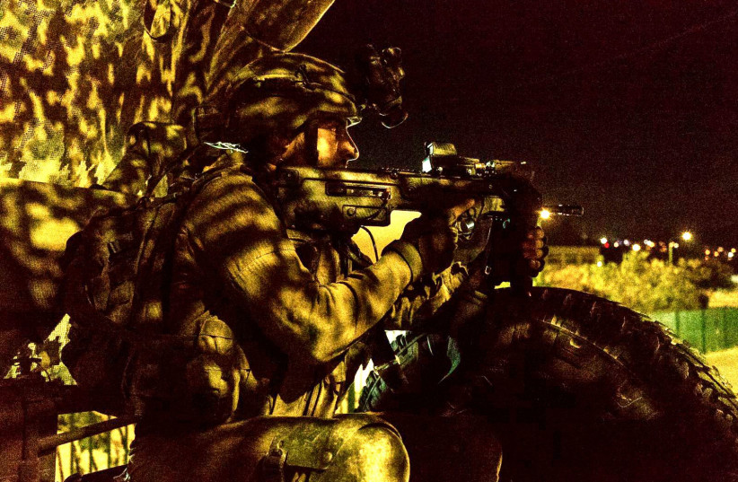 Raid de Tsahal sur Jénine, 14 octobre 2022 (crédit photo : IDF SPOKESPERSON'S UNIT)