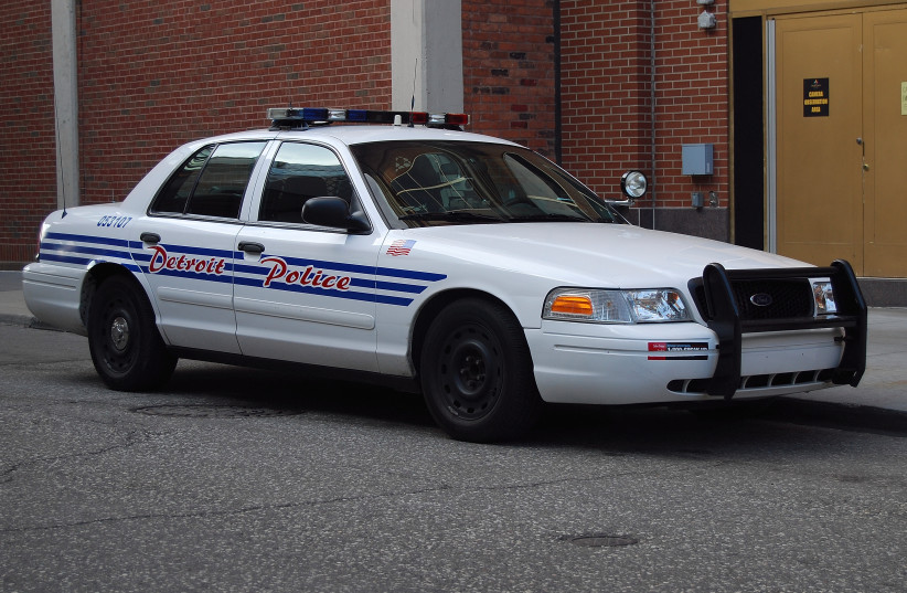  Detroit Police car (photo credit: Wikimedia Commons)