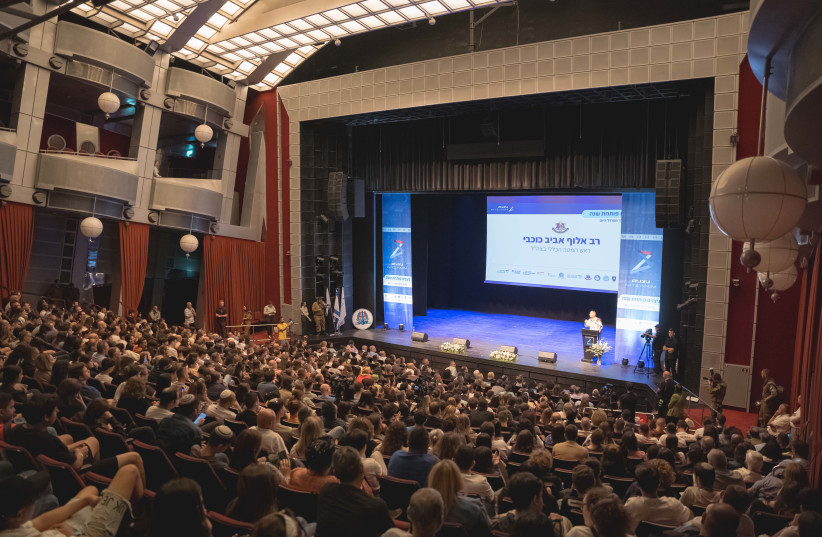  A year-opening event was held in honor of 550 trainees of the "Nitzanim" program and their parents this week, led by the IDF Chief of Staff, Maj. Gen. Aviv Kochavi. (photo credit: EREZ BECKER)