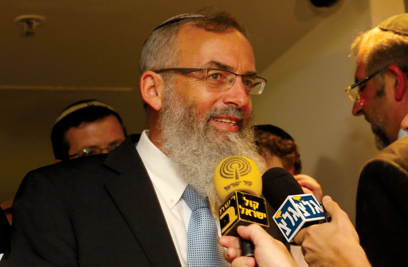 Tzohar’s chairman, Rabbi David Stav (credit: MARC ISRAEL SELLEM)
