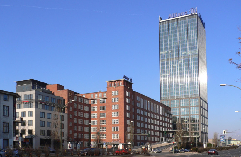 Treptowers in Berlin with offices of the Federal Criminal Police Office (credit: GEORG SLICKERS/CC BY-SA 2.0 (https://creativecommons.org/licenses/by-sa/2.0)/VIA WIKIMEDIA COMMONS)