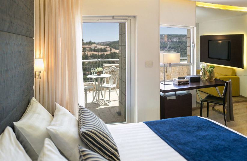  Deluxe room at the Hotel Yehuda.  (credit: COURTESY OF HOTEL YEHUDA)