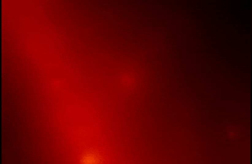  Animated GIF of gamma-ray burst GRB 221009A constructed using data from the Fermi Gamma Ray Space Telescope (photo credit: NASA, DOE, Fermi LAT Collaboration)