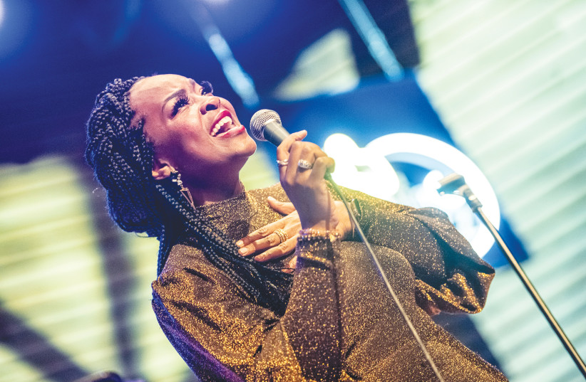  JAZZ SINGER Quiana Lynell – performing at eight shows around the country. (photo credit: La Perinke)