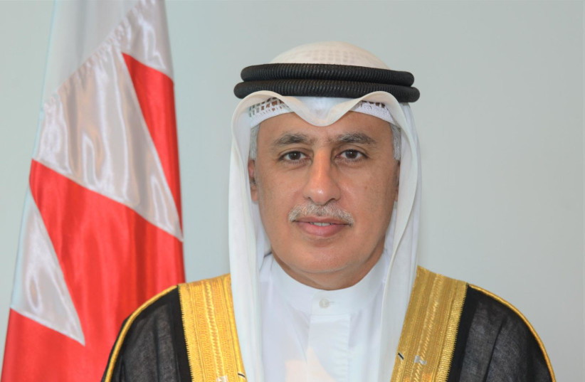   Minister Zayed Bin Rashid Al Zayani. (photo credit: Ministry of Industry, Kingdom of Bahrain)