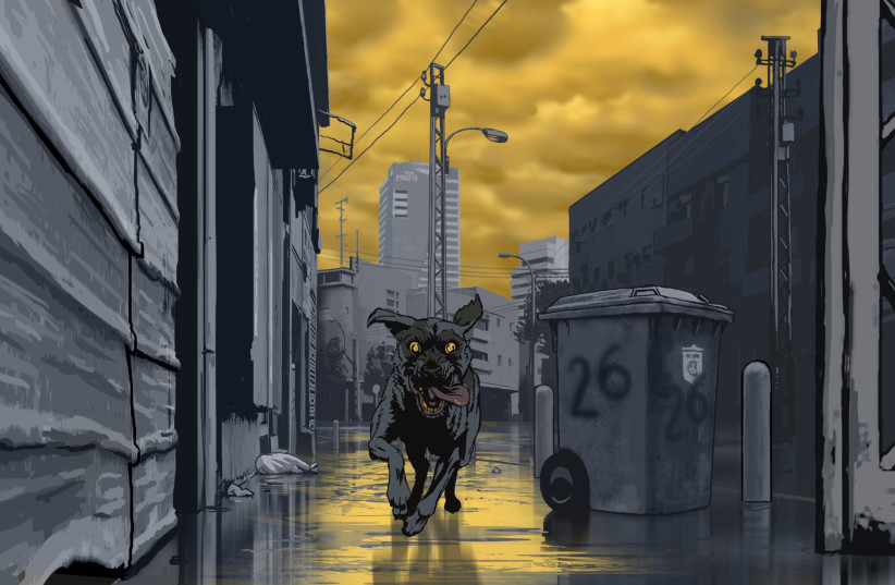  A FRAME from the Oscar-nominated ‘Waltz with Bashir.’ (photo credit: David Polonsky)